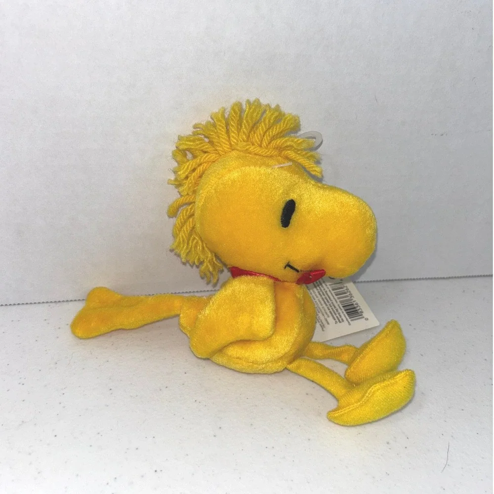 Peanuts Woodstock Mini Bean Bag Plush 6 Inch Yellow Bird Applause 36262 NEW